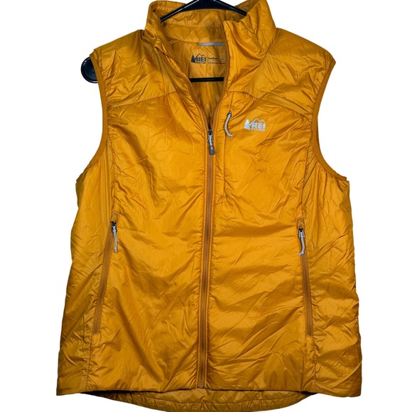 REI Co-op Puffer Vest Womens Medium Lightweight Full Zip Sleeveless PRIMALOFT - Picture 1 of 7